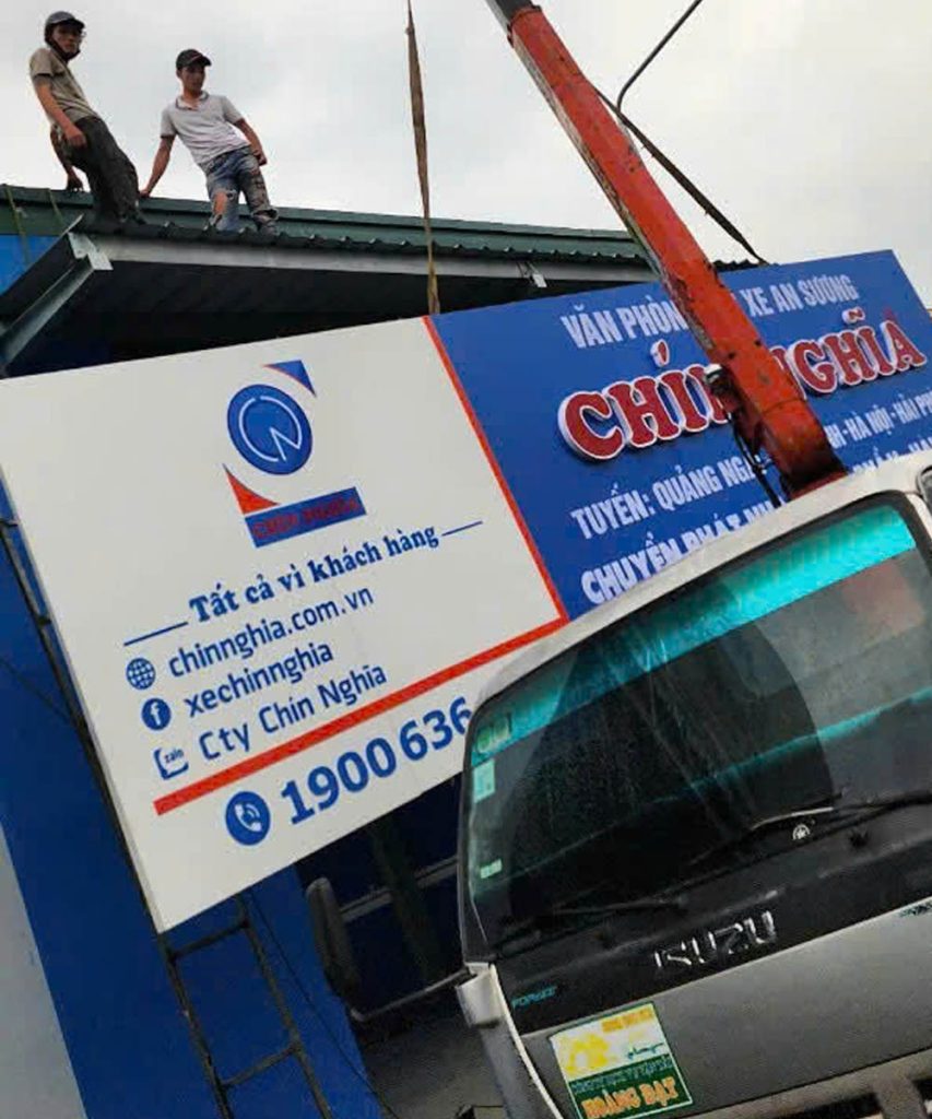 Sửa chữa bảng hiệu giá tốt quận 10